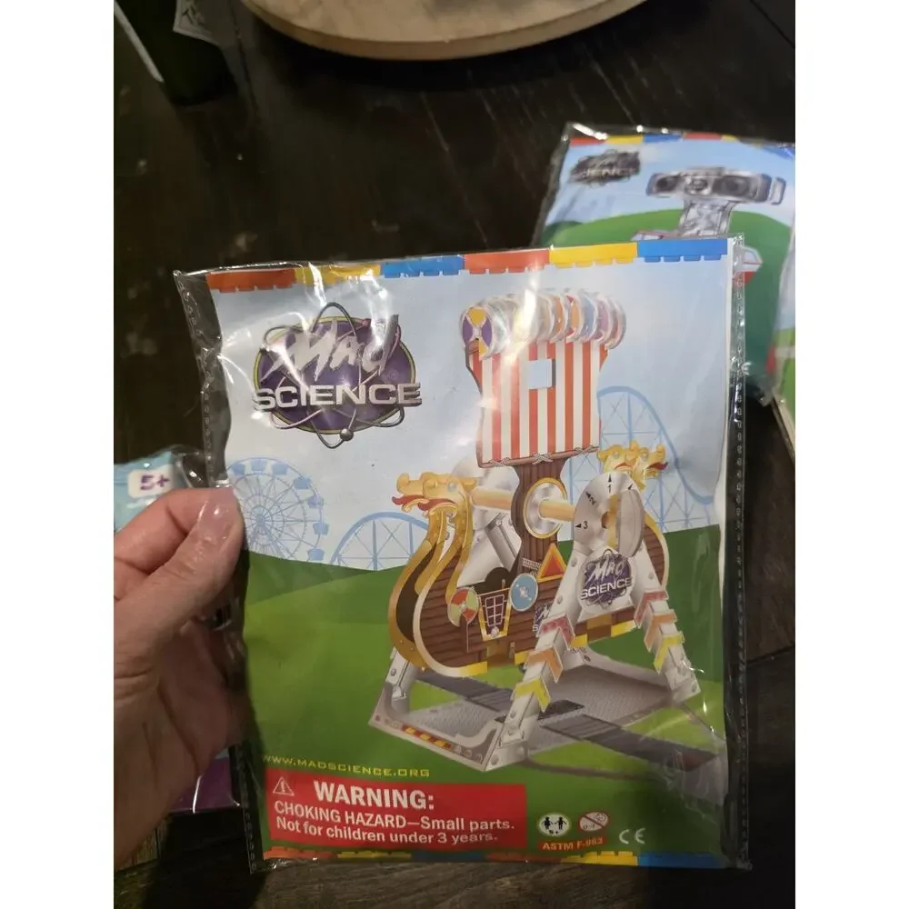 Mad Science Stem Build Kits for Kids Stem Science Kits Ages 5+ STEM Activities 4